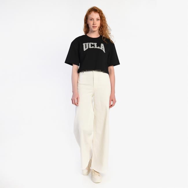  Ucla Helena Kadın Siyah T-Shirt