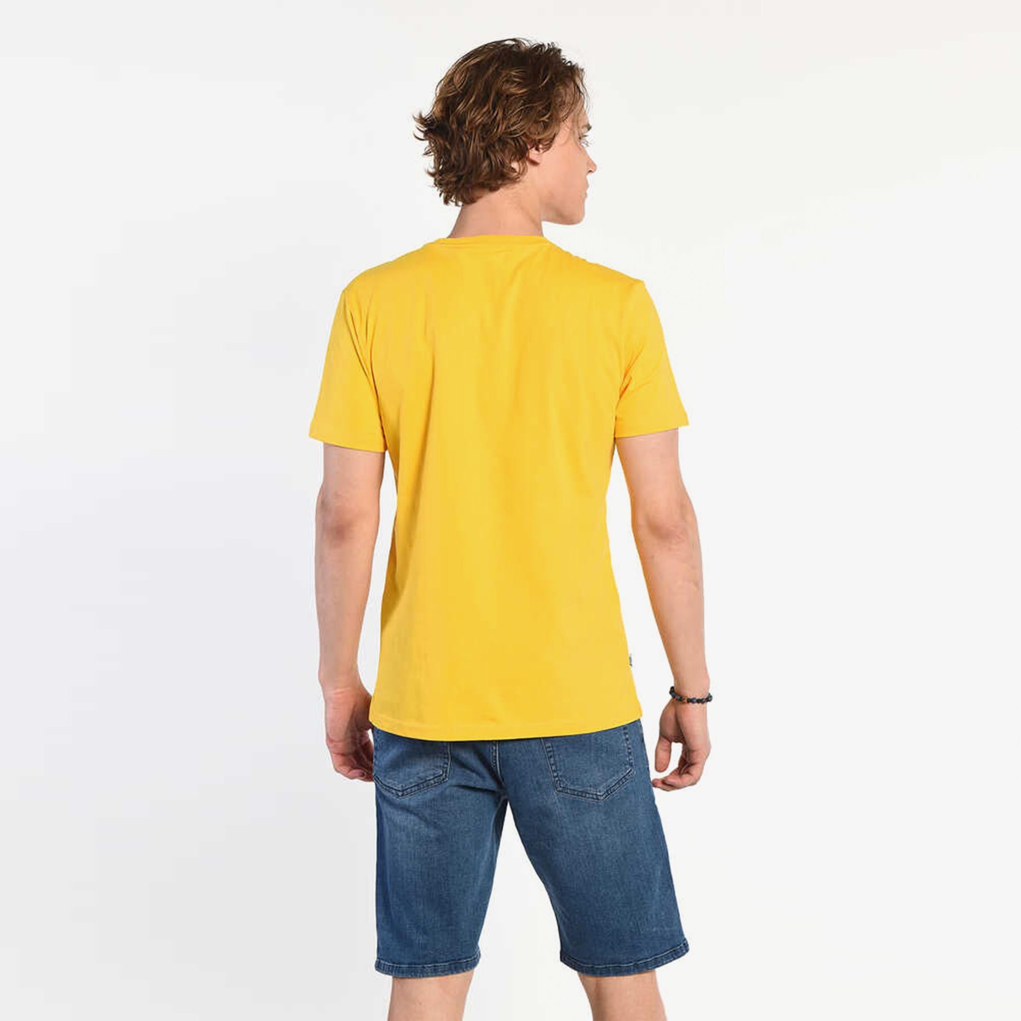 Ucla Culver Erkek Sarı T-Shirt