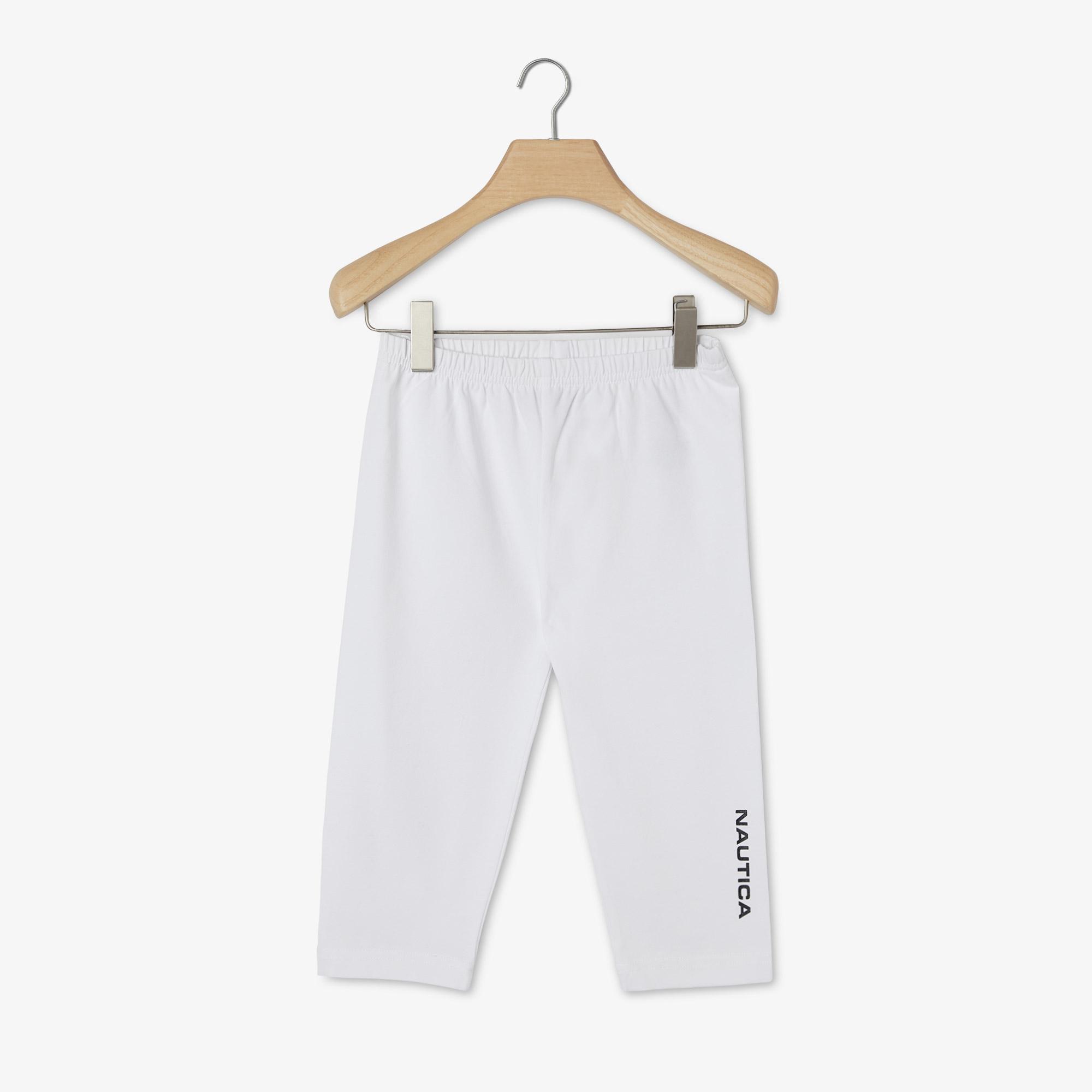 Nautica Kız Çocuk Beyaz Tayt