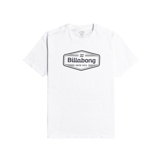  Billabong Trademark Ss Erkek Beyaz Tişört