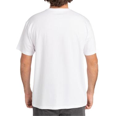  Billabong Trademark Ss Erkek Beyaz Tişört