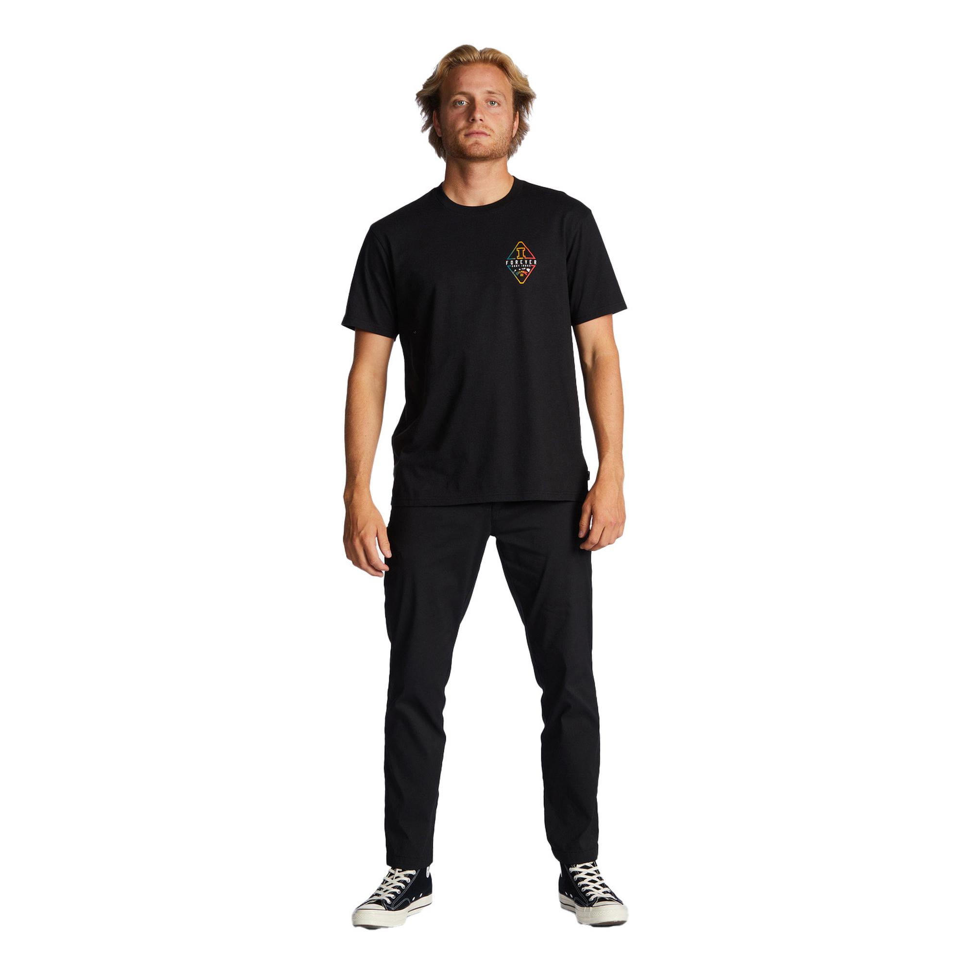 Billabong Ai Diamond Ss Erkek Siyah Tişört