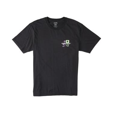  Billabong Reflections Ss Ww Erkek Siyah Tişört