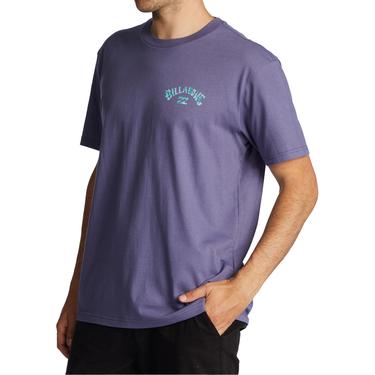  Billabong Arch Fill Ss Erkek Mor Tişört