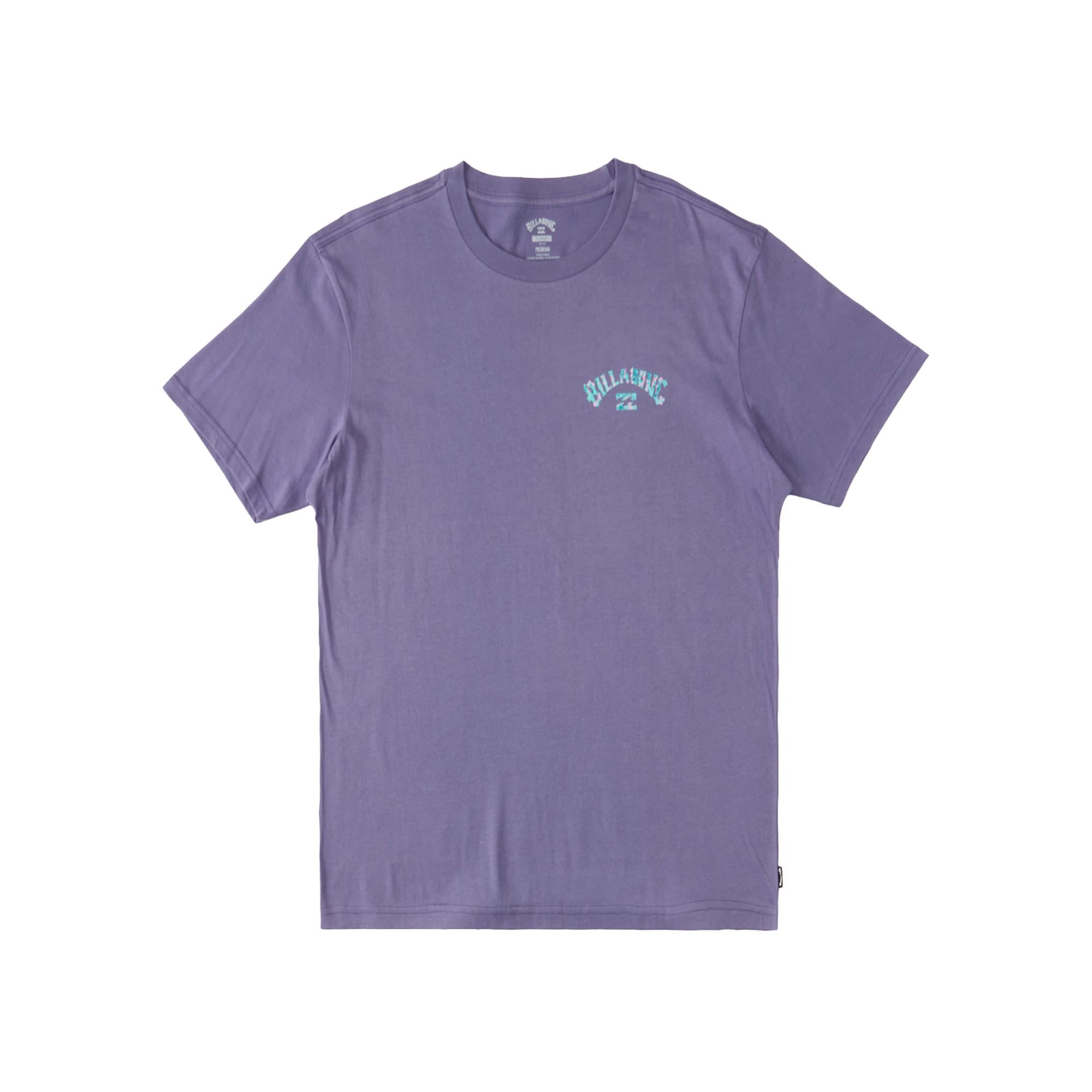 Billabong Arch Fill Ss Erkek Mor Tişört