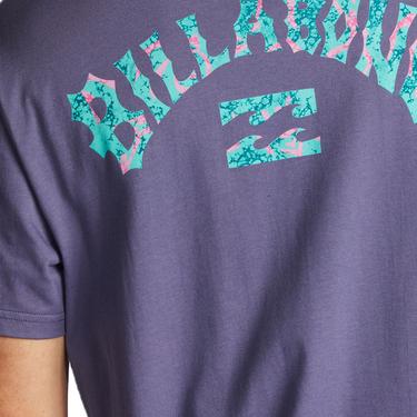  Billabong Arch Fill Ss Erkek Mor Tişört