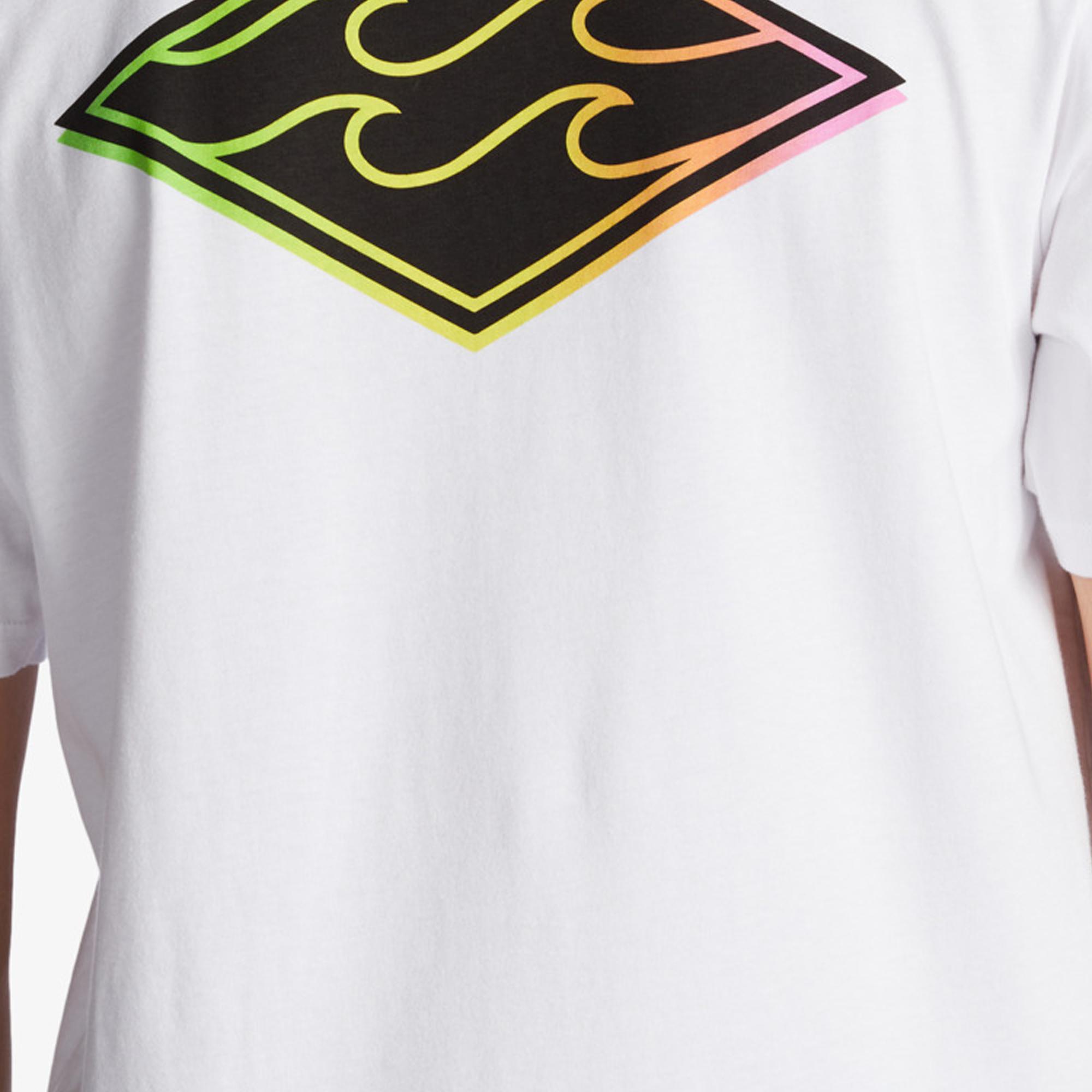 Billabong Crayon Wave Ss Erkek Beyaz Tişört