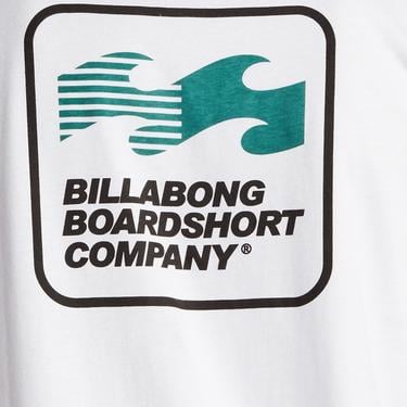  Billabong Walled Ss Erkek Beyaz Tişört