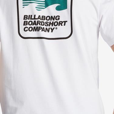  Billabong Walled Ss Erkek Beyaz Tişört