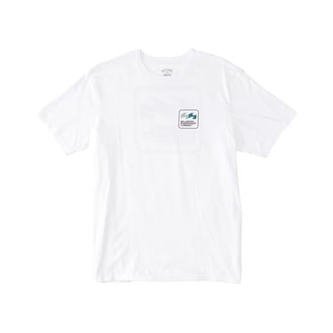  Billabong Walled Ss Erkek Beyaz Tişört