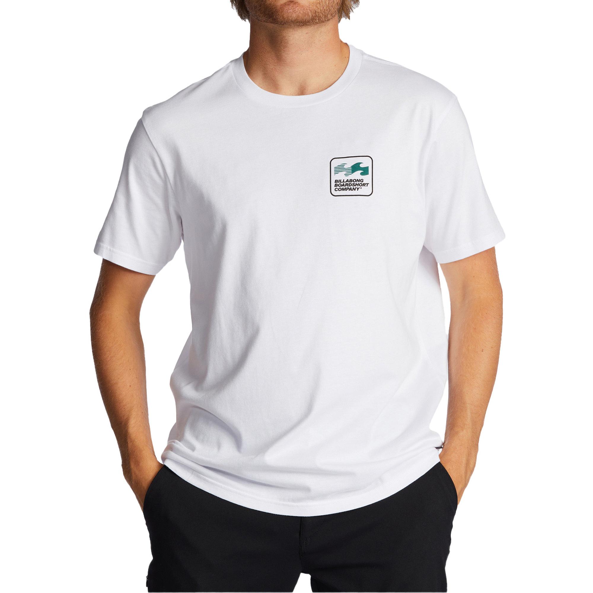 Billabong Walled Ss Erkek Beyaz Tişört