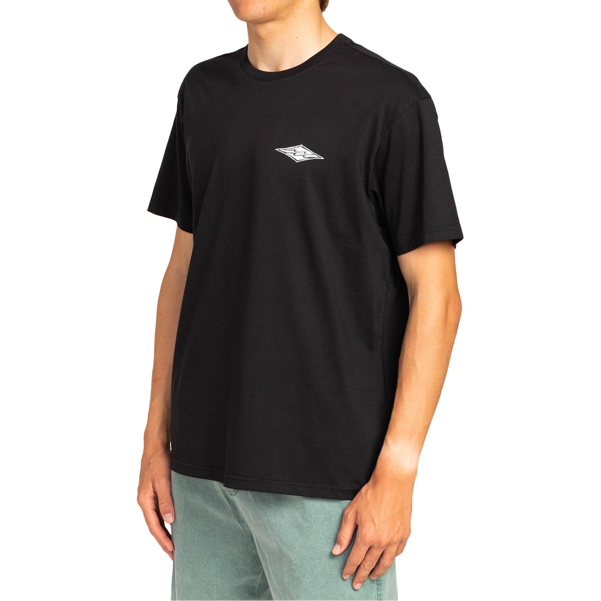 Billabong Night Ride Ss Erkek Siyah Tişört