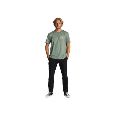  Billabong Walled Ss Erkek Yeşil Tişört