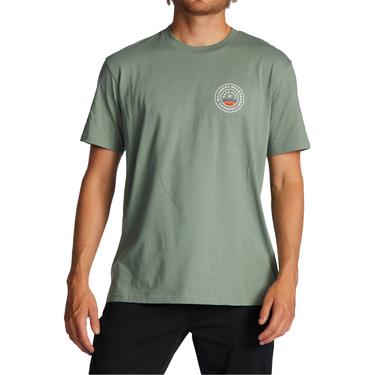  Billabong Walled Ss Erkek Yeşil Tişört