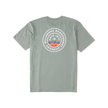  Billabong Walled Ss Erkek Yeşil Tişört