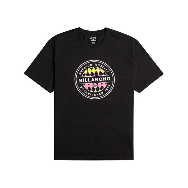  Billabong Rotor Fill Ss Erkek Siyah Tişört