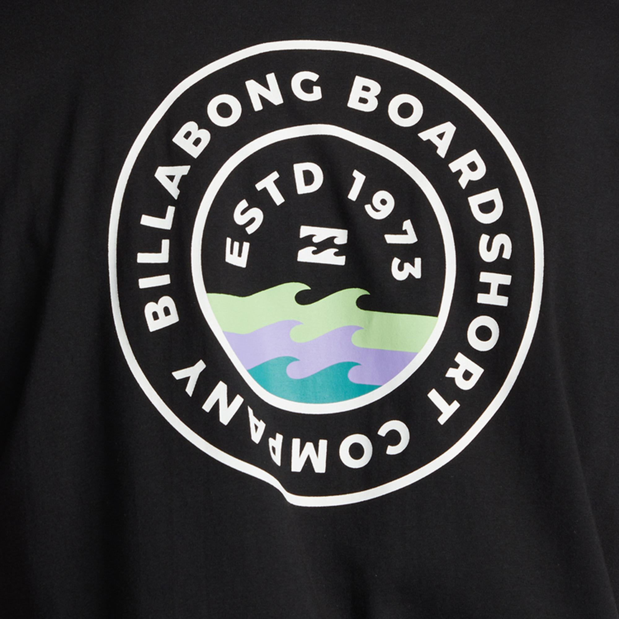 Billabong Walled Ss Erkek Siyah Tişört