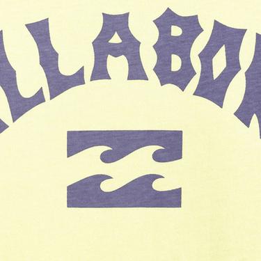  Billabong Arch Wave Ss Erkek Sarı Tişört