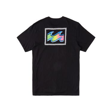  Billabong Crayon Wave Ss Erkek Siyah Tişört