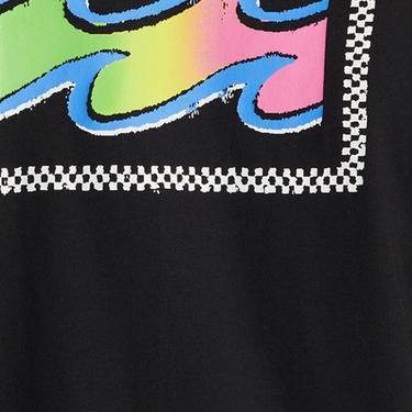  Billabong Crayon Wave Ss Erkek Siyah Tişört