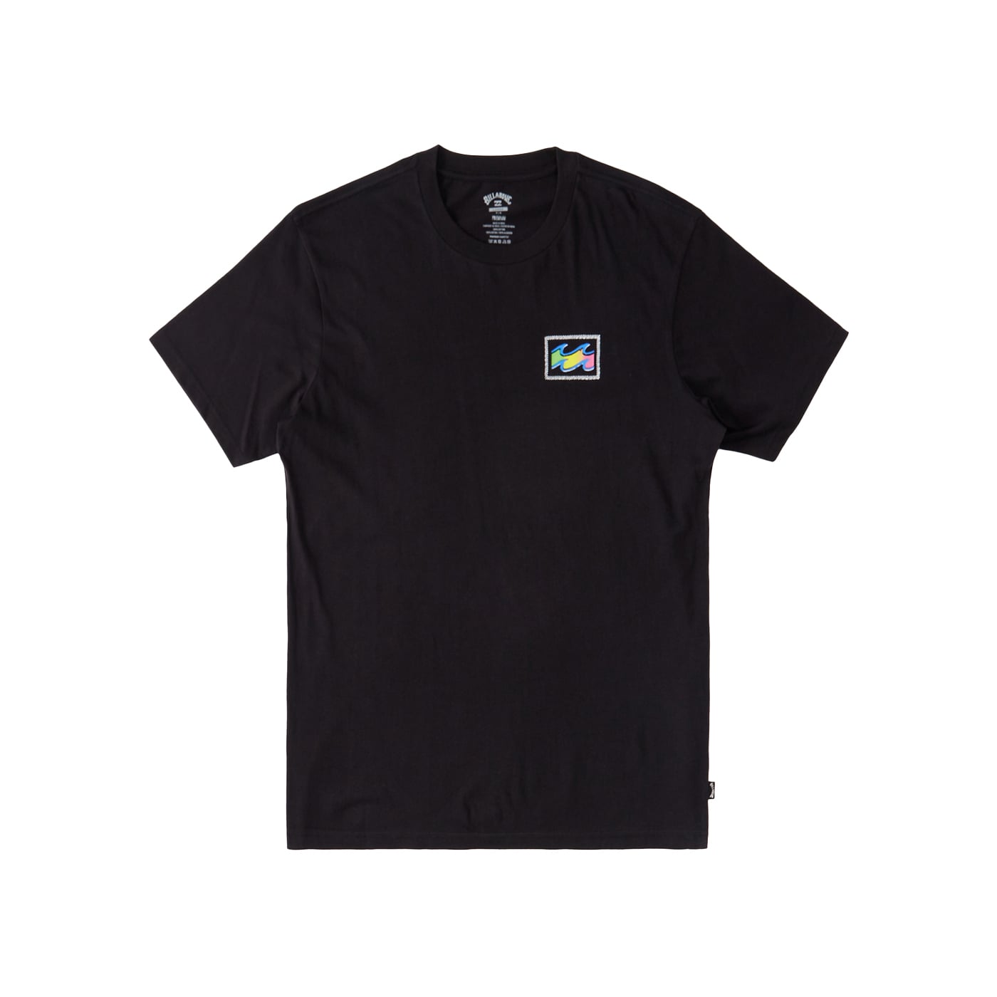  Billabong Crayon Wave Ss Erkek Siyah Tişört