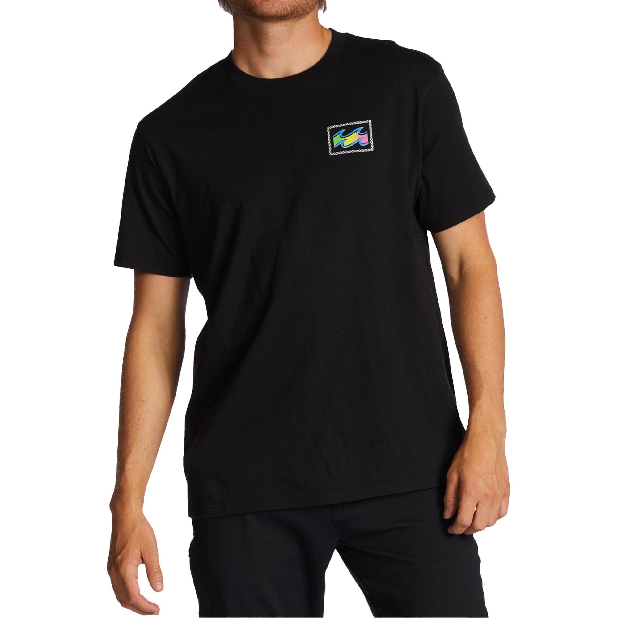 Billabong Crayon Wave Ss Erkek Siyah Tişört