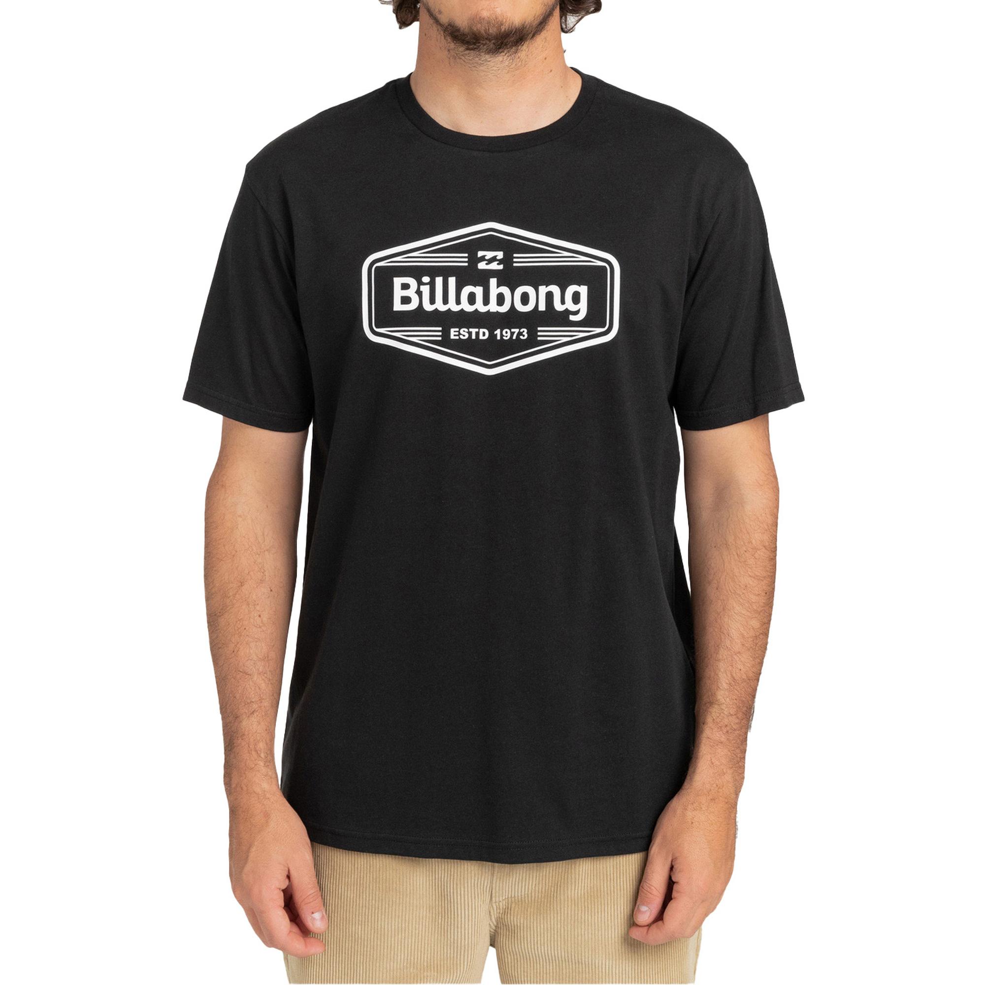 Billabong Trademark Ss Erkek Siyah Tişört