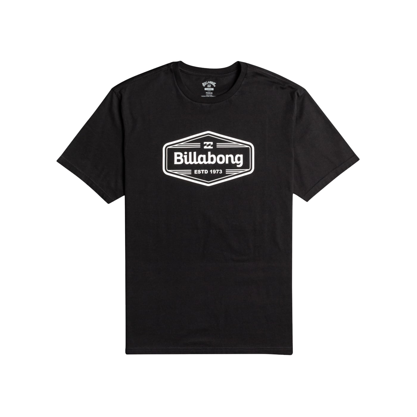  Billabong Trademark Ss Erkek Siyah Tişört