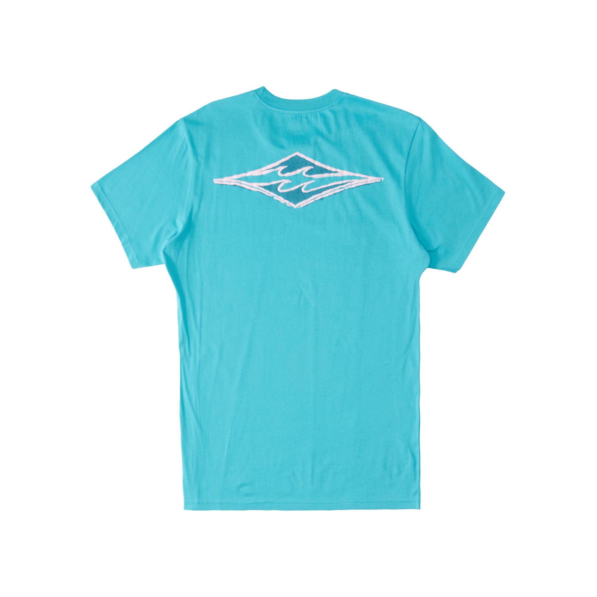 Billabong Crayon Wave Ss Erkek Mavi Tişört