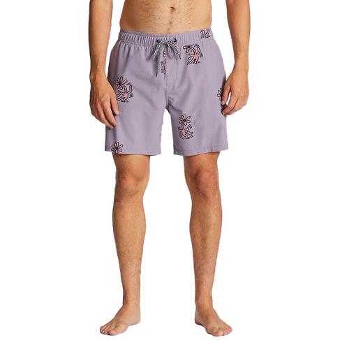  Billabong Flower Dance Layback Erkek Gri Volley Short