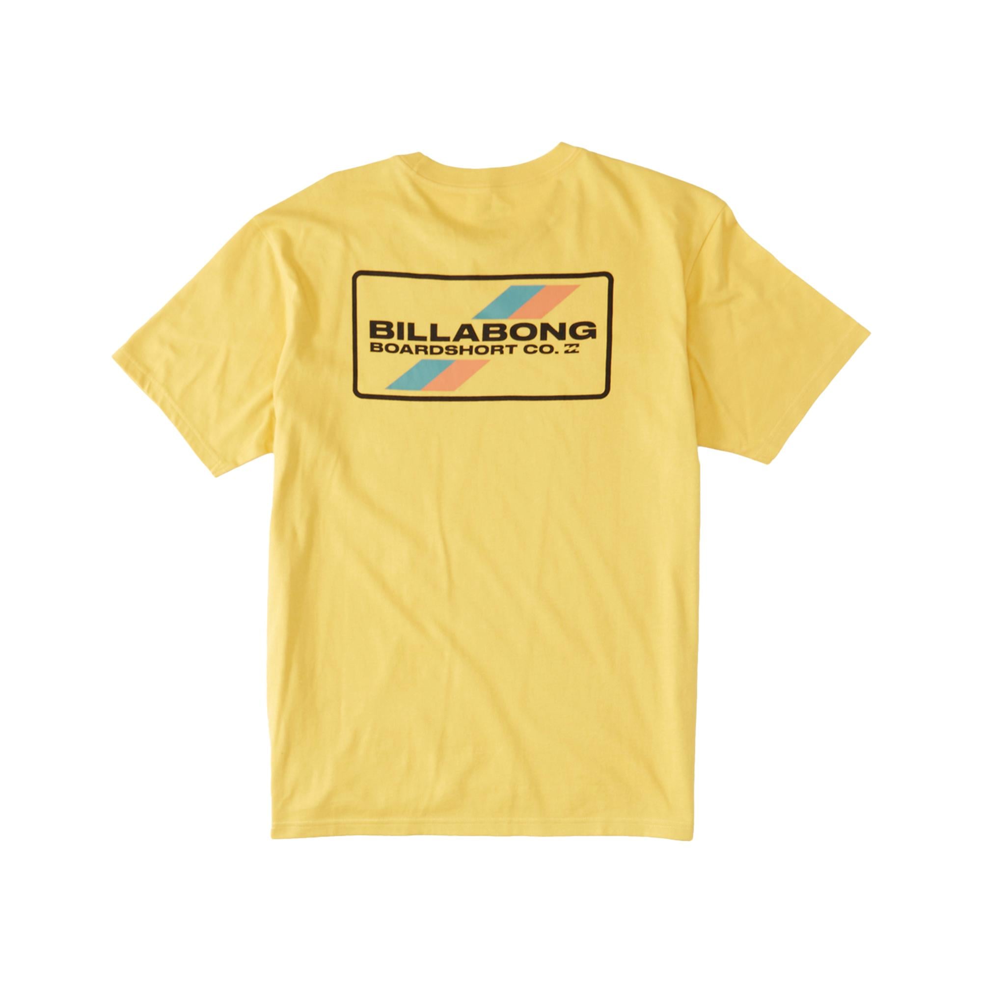 Billabong Walled Ss Erkek Sarı Tişört