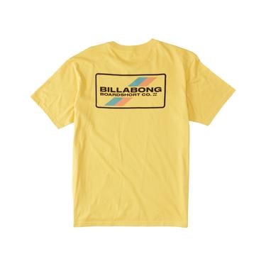 Billabong Walled Ss Erkek Sarı Tişört