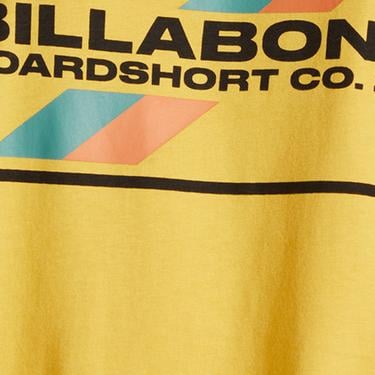  Billabong Walled Ss Erkek Sarı Tişört