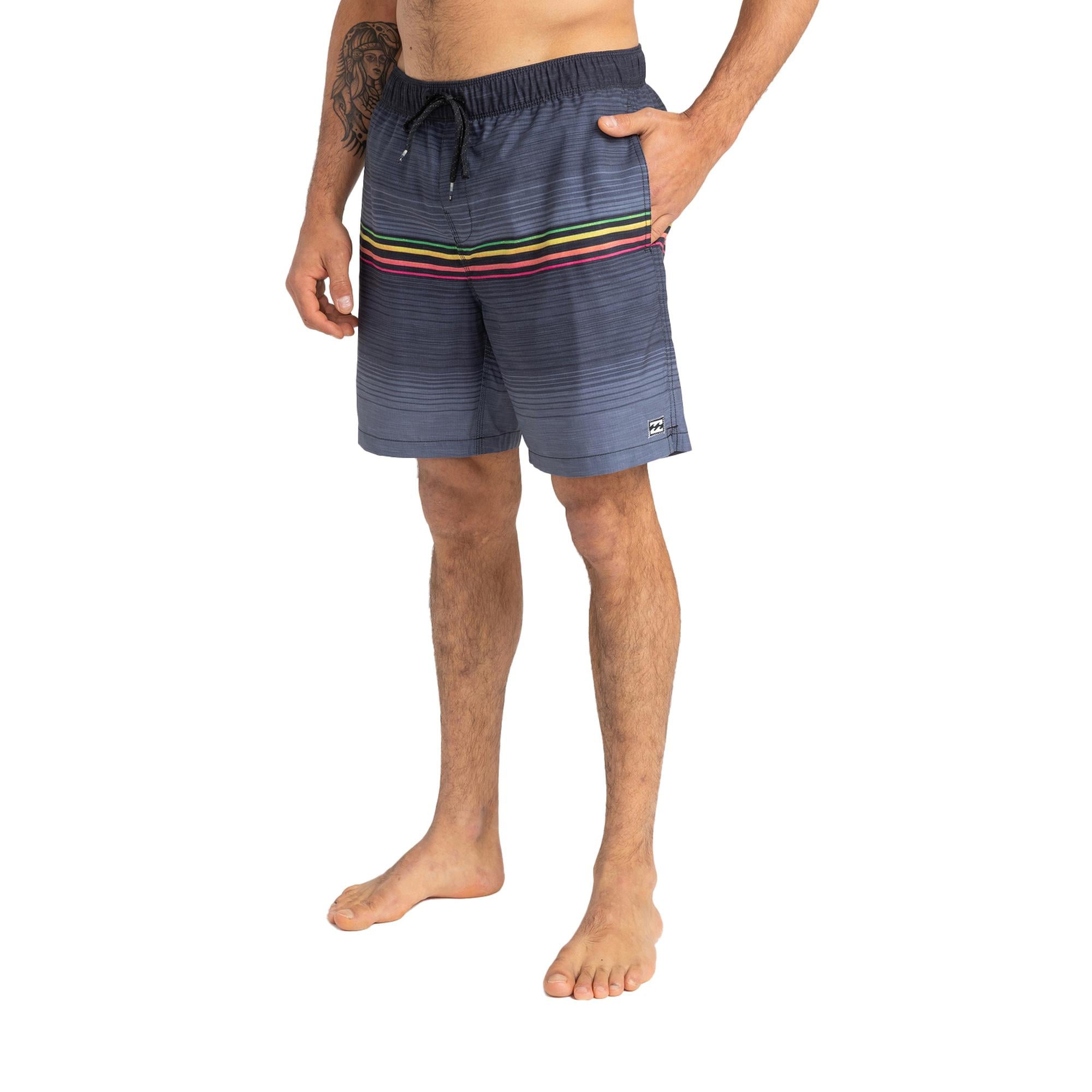 Billabong All Day Htr Stripe Lb Erkek Volley Short