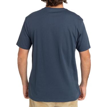  Billabong Trademark Ss Erkek Mavi Tişört