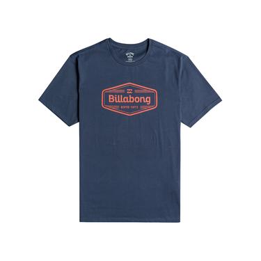  Billabong Trademark Ss Erkek Mavi Tişört