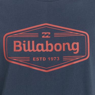  Billabong Trademark Ss Erkek Mavi Tişört