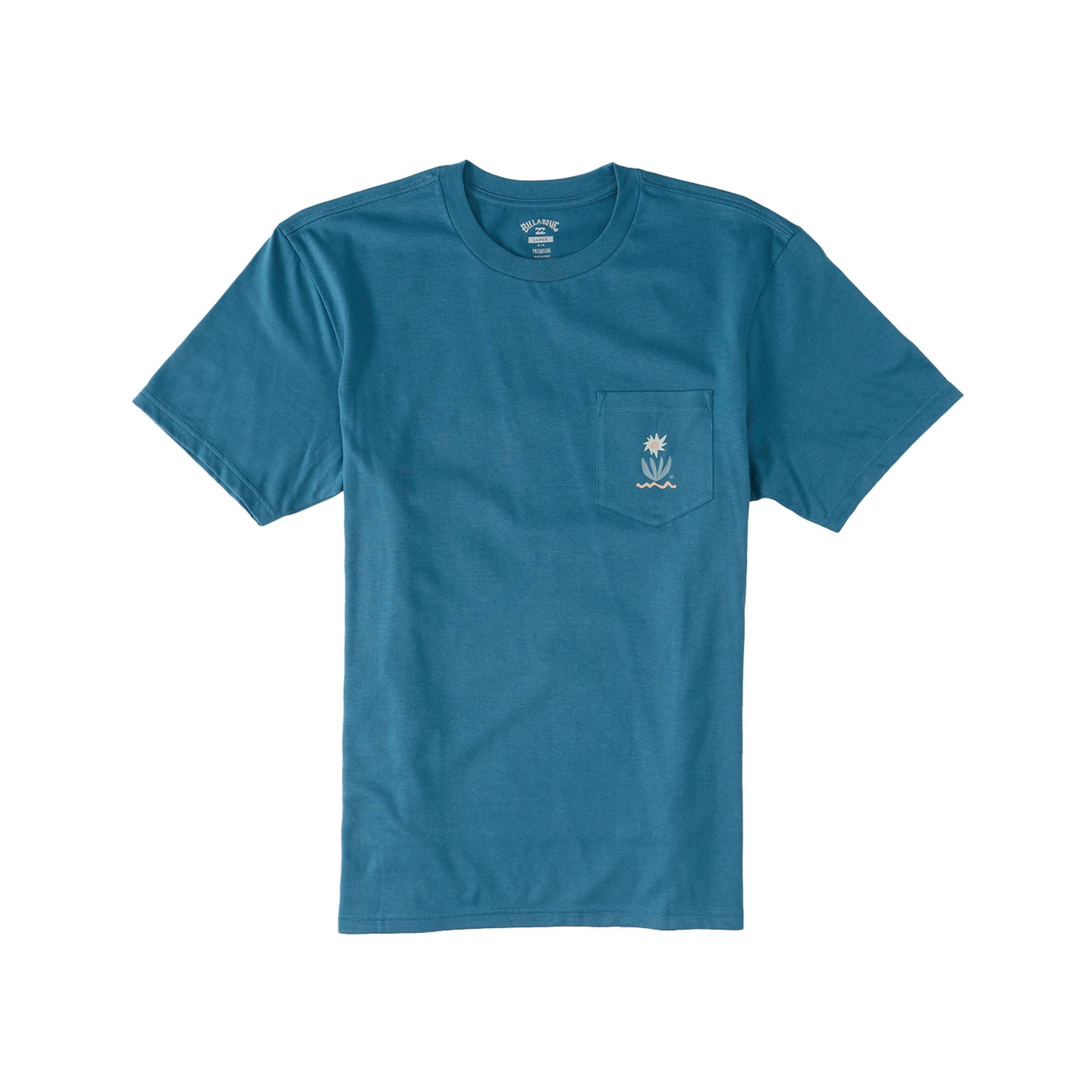 Billabong Troppo Pkt Erkek Mavi Tişört