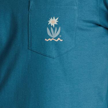  Billabong Troppo Pkt Erkek Mavi Tişört