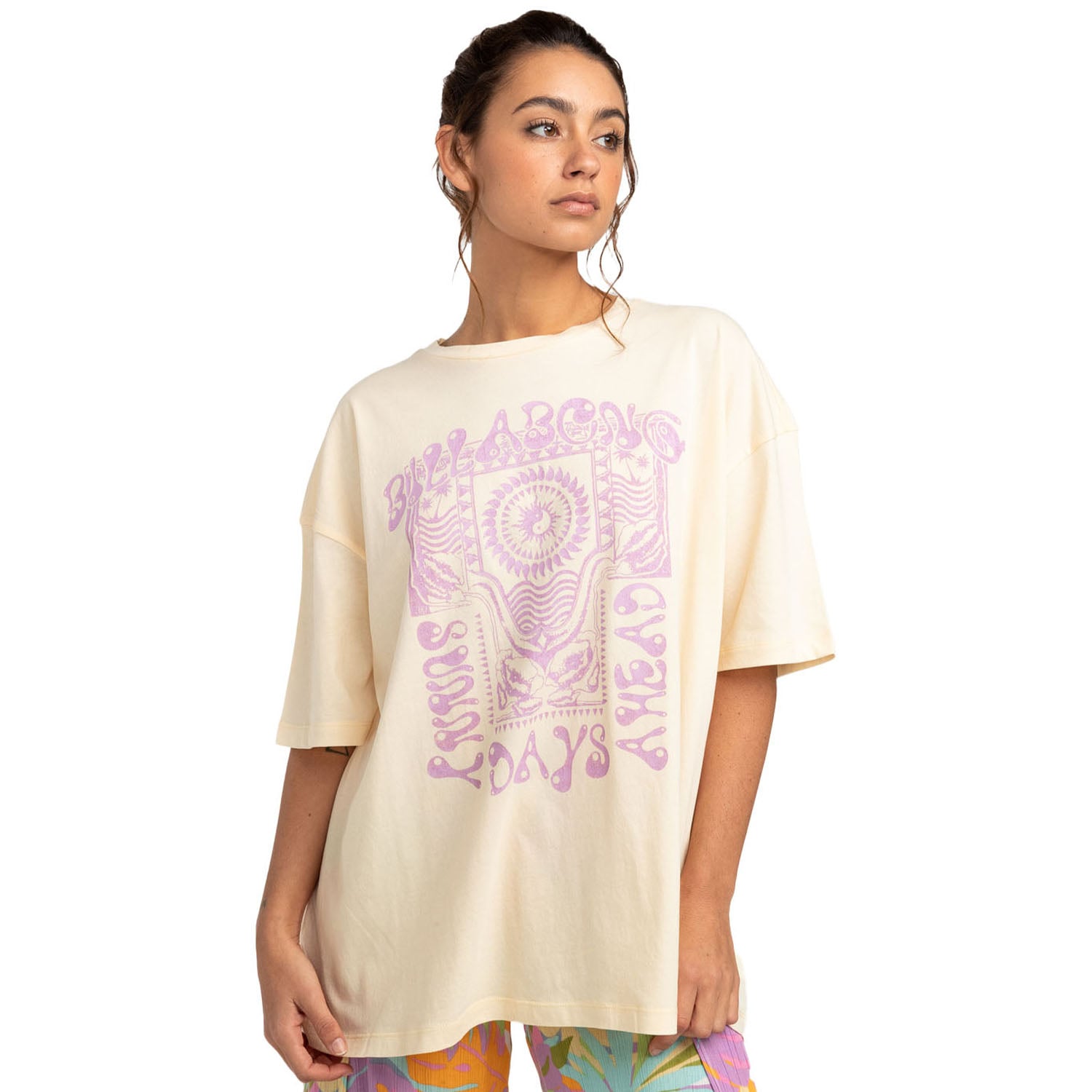  Billabong Future Is Bright Kadın Turuncu Tişört