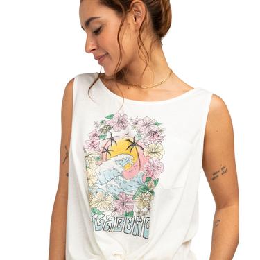  Billabong Sunset Feelings Kadın Beyaz Tank Top
