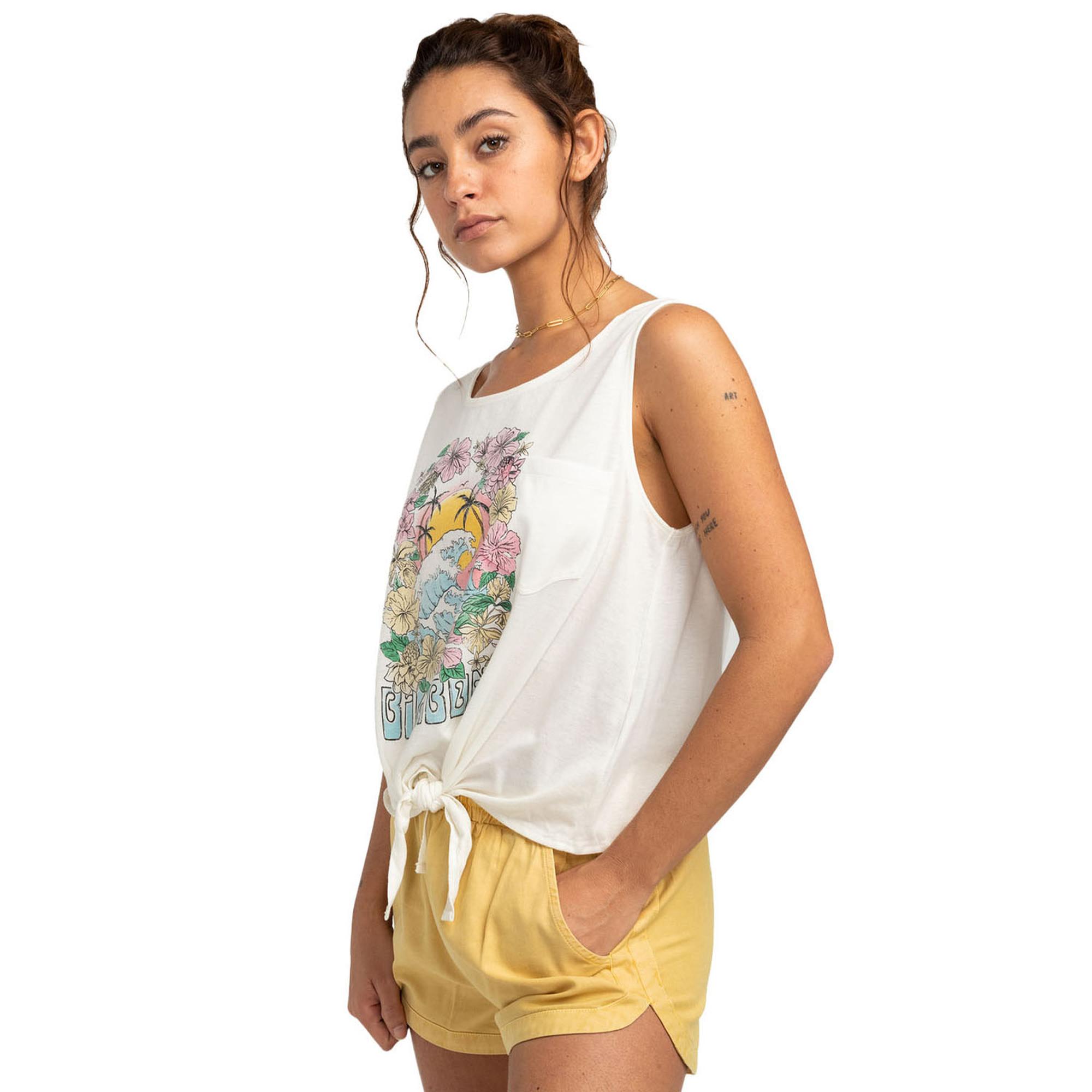 Billabong Sunset Feelings Kadın Beyaz Tank Top