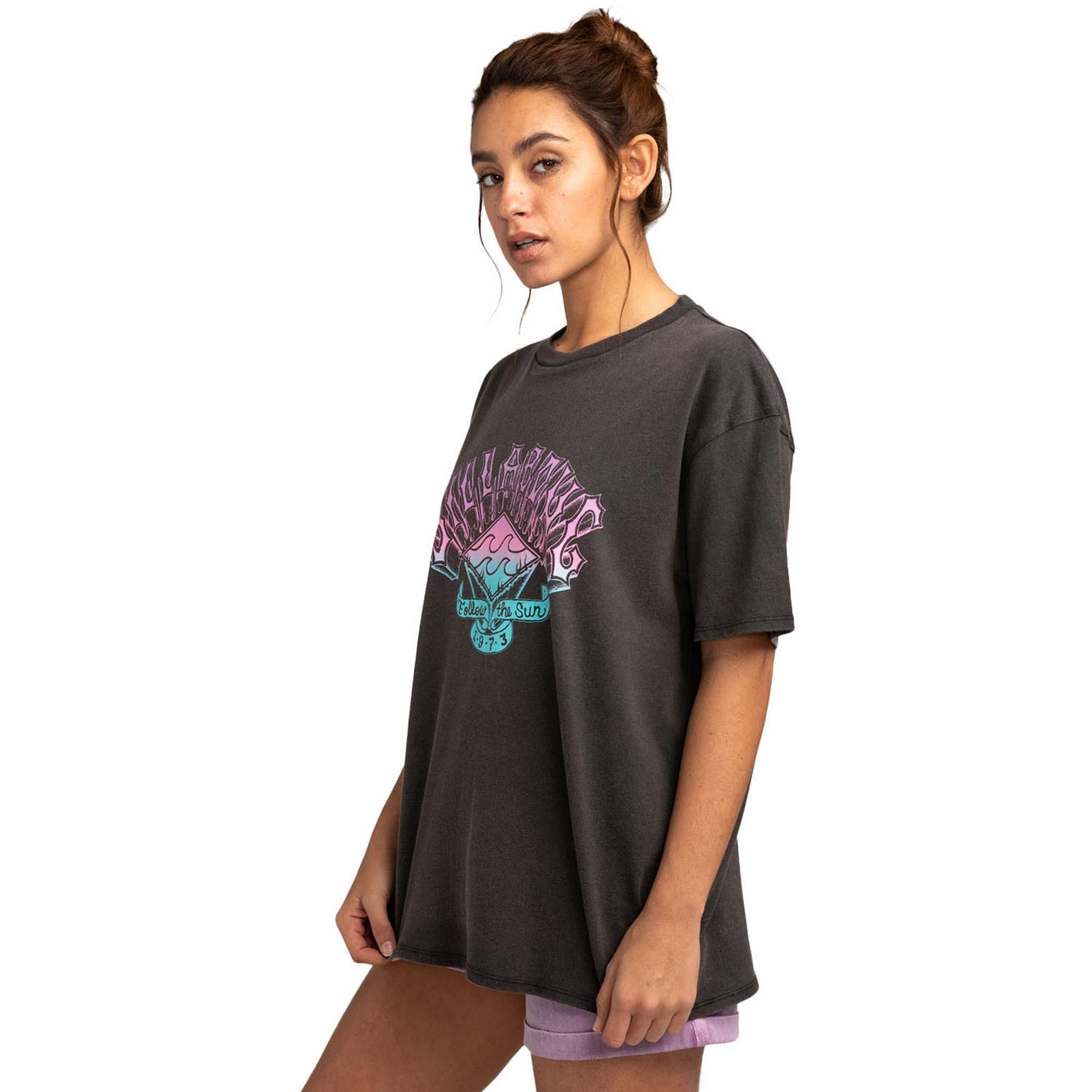 Billabong Follow The Sun Kadın Siyah Tişört