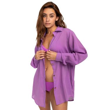  Billabong Swell Overshirt Kadın Pembe Gömlek