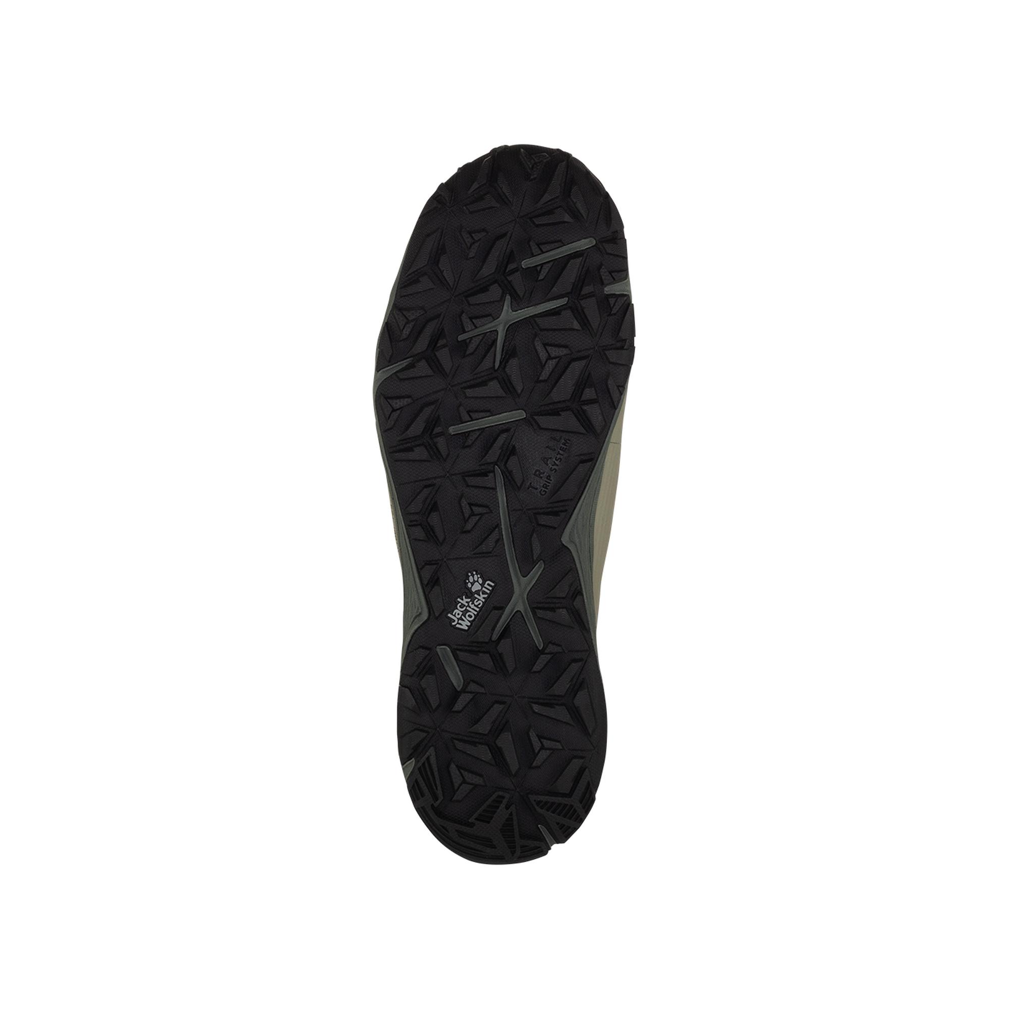 Jack Wolfskin Erkek Outdoor Ayakkabı Spirit Low Yeşil