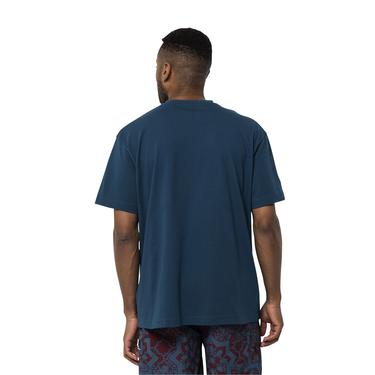  Jack Wolfskin Eschenheimer T Unisex Mavi Tişört