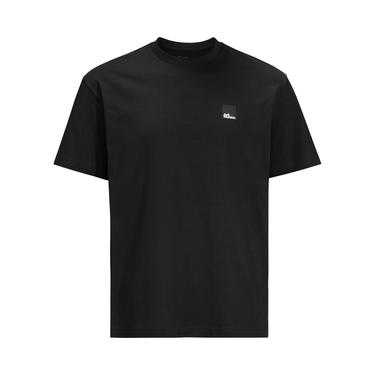  Jack Wolfskin Eschenheimer T Unisex Siyah Tişört