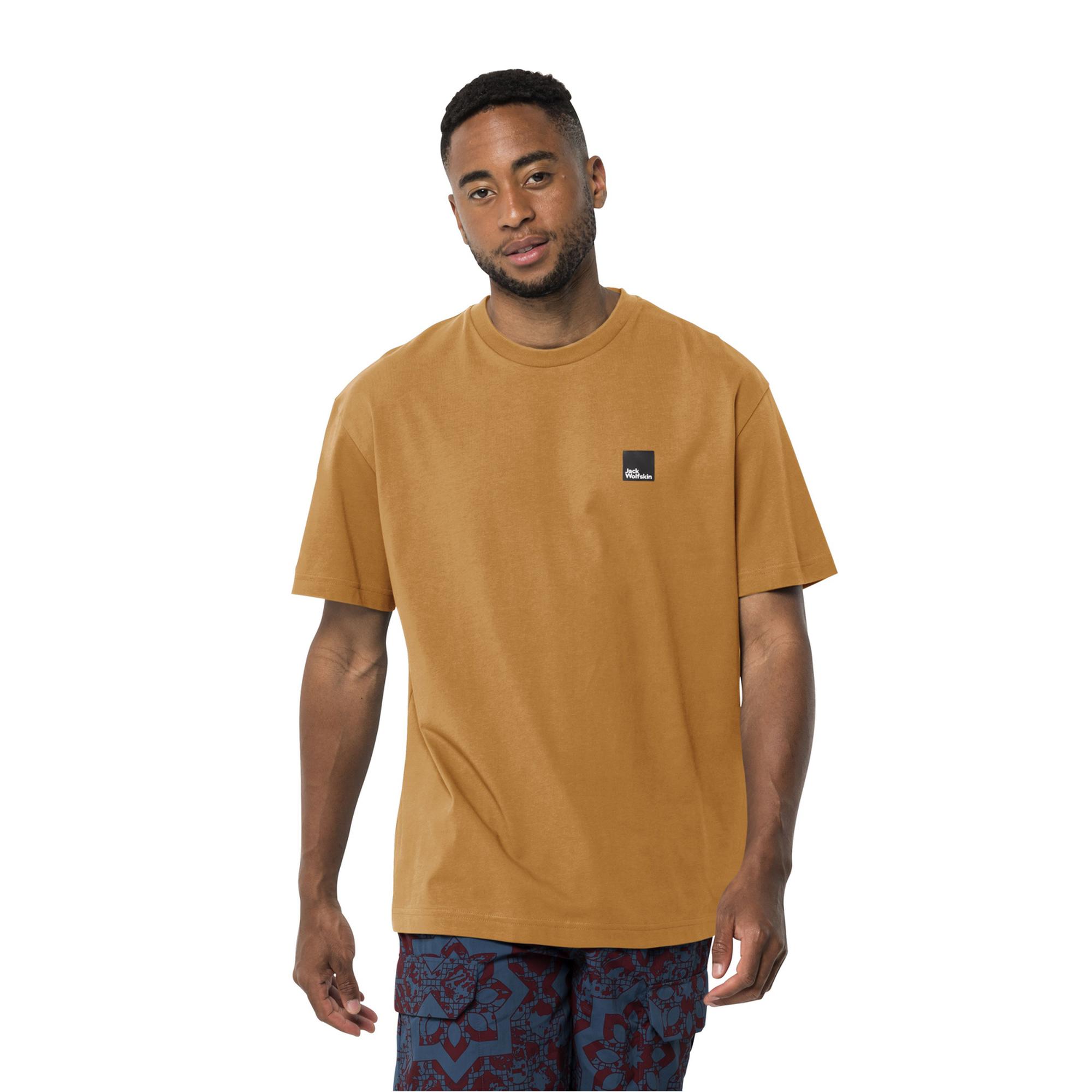 Jack Wolfskin Eschenheimer T Unisex Turuncu Tişört