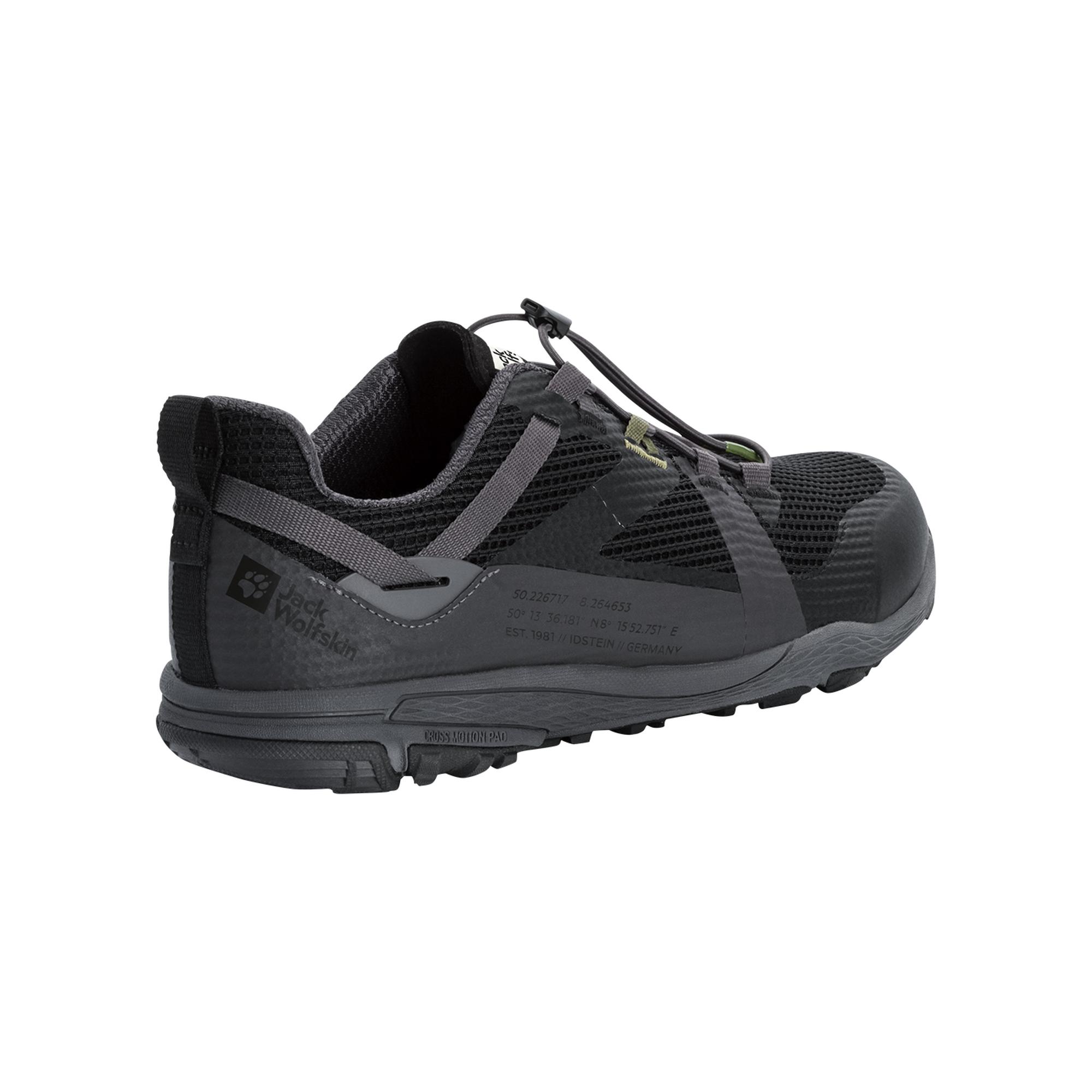 JACK WOLFSKIN Erkek Outdoor Ayakkabı Spirit Low Siyah