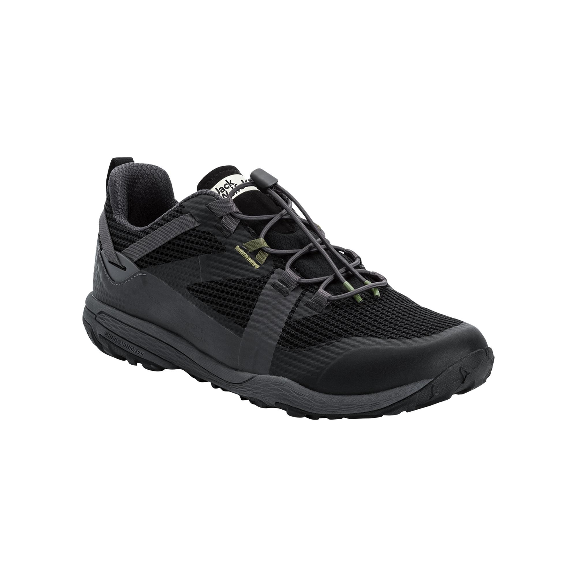 JACK WOLFSKIN Erkek Outdoor Ayakkabı Spirit Low Siyah